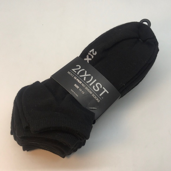 2(X)IST MENŚ 10 PAIR NO SHOW SOCKS - Picture 6 of 16